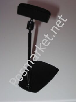 Ценникодержатель на прямоугольной подставке со штангой 10см (Ч)